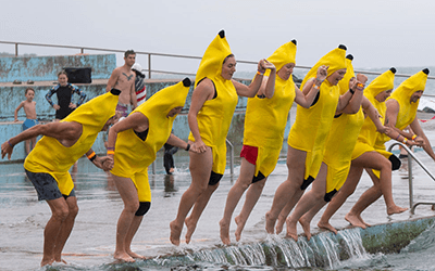 Banana team fundraising