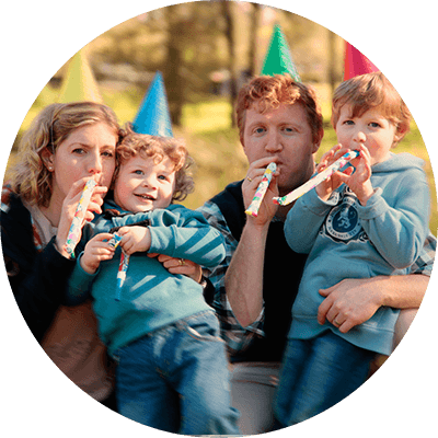 David and Alicia's birthday bash