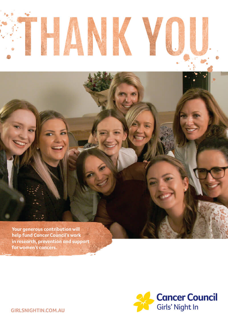 GNI Thank You Certificate